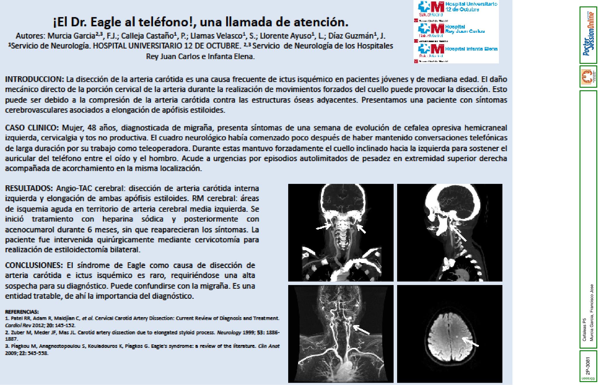 ¡El Dr. Eagle al teléfono!, una llamada de atención.