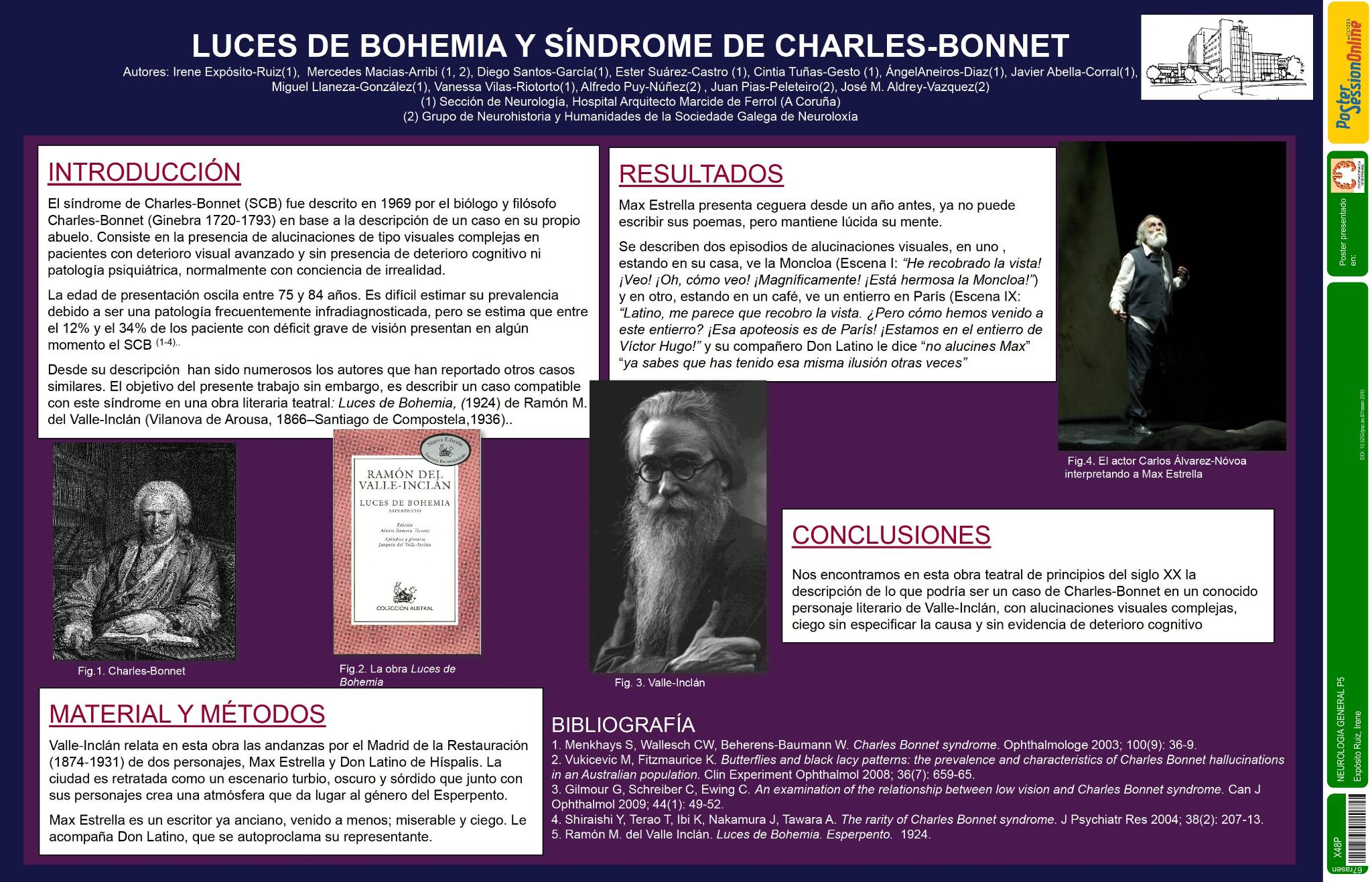 Luces de bohemia (esperpento) y Charles-Bonnet