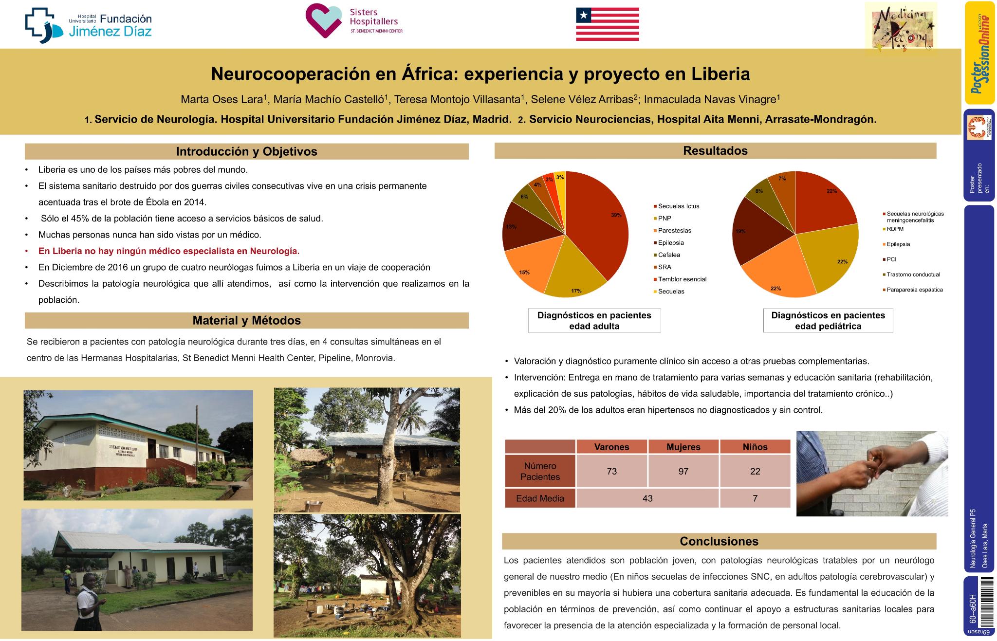 Neurocooperación en África: experiencia y proyecto de Liberia