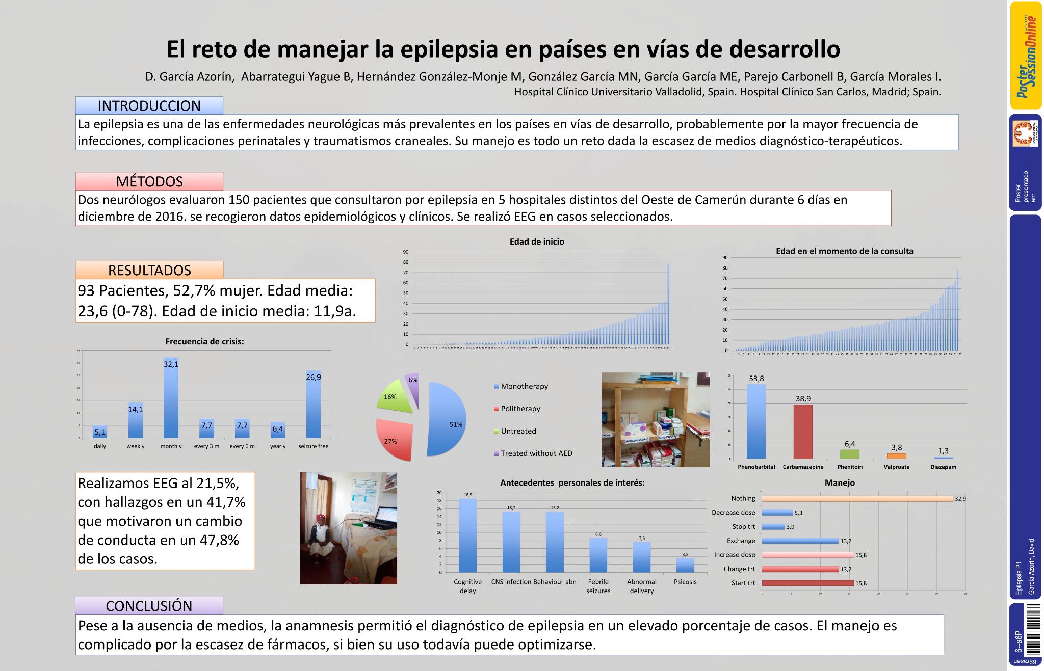 El reto de manejar la epilepsia en países en vías de desarrollo