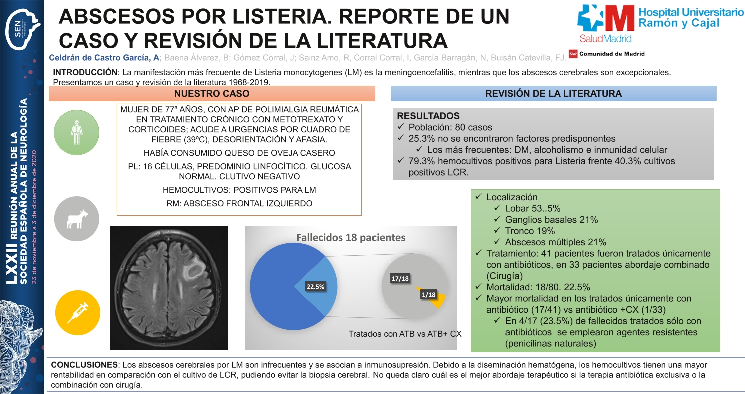 Abscesos por listeria. Reporte de un caso y revisión de la literatura