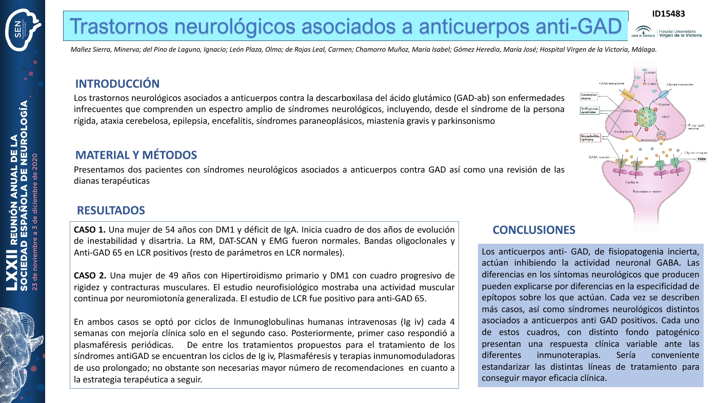 Sindromes neurológicos asociados a anticuerpos anti-GAD