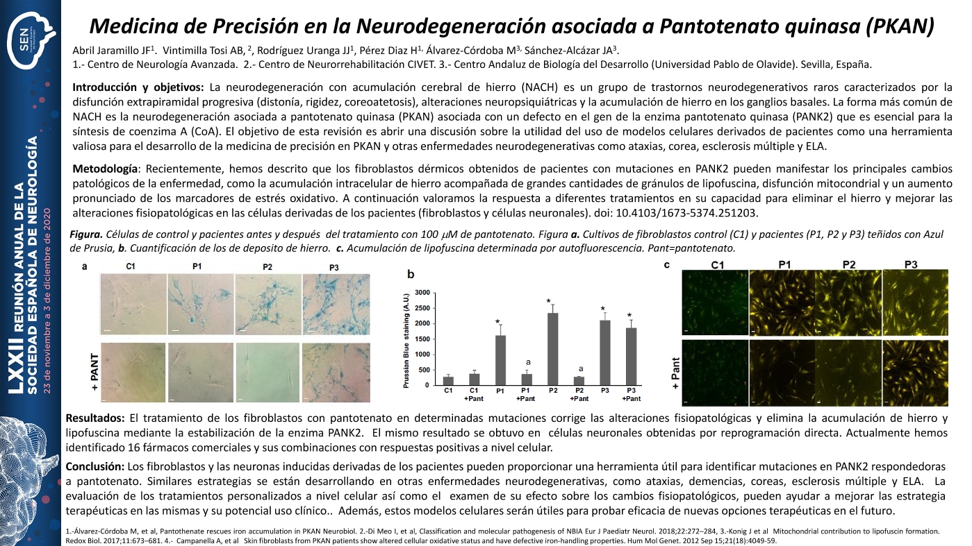 Medicina de precisión en degeneración asociada a Pantotenato quinasa.