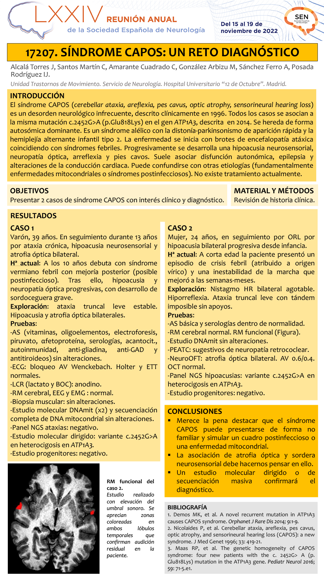 Síndrome CAPOS: un reto diagnóstico