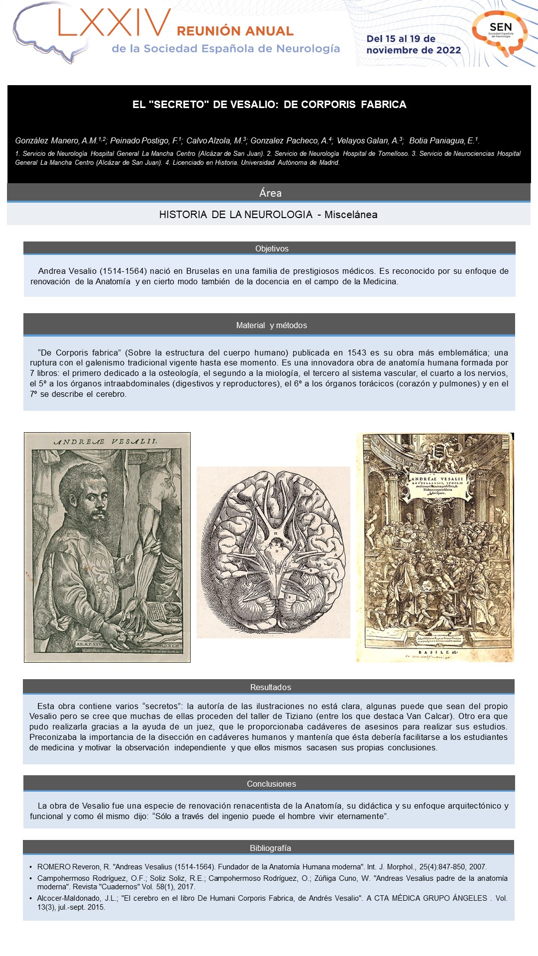 El "secreto" de Vesalio: De corporis fabrica