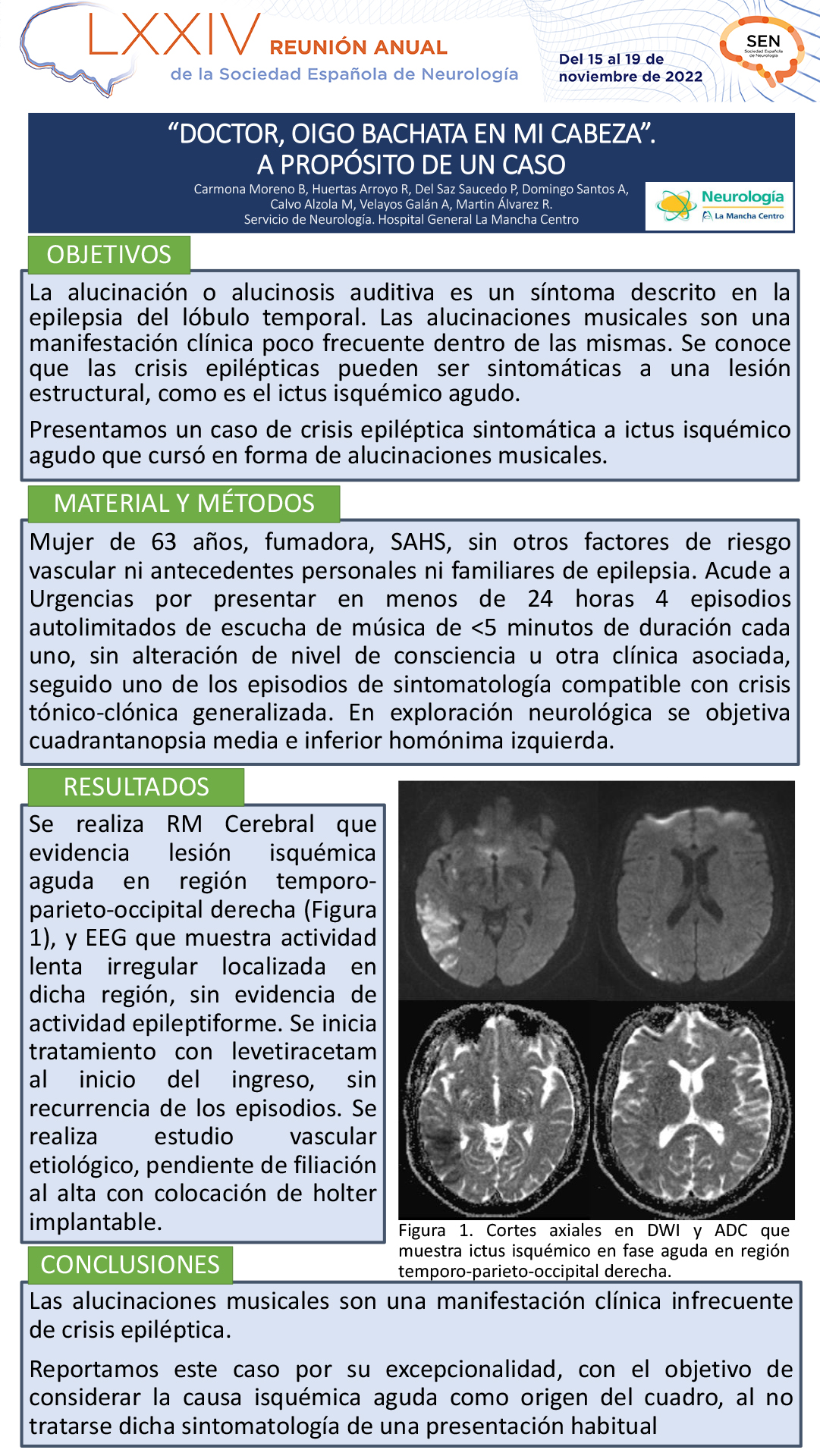 “Doctor, oigo bachata en mi cabeza”. A propósito de un caso