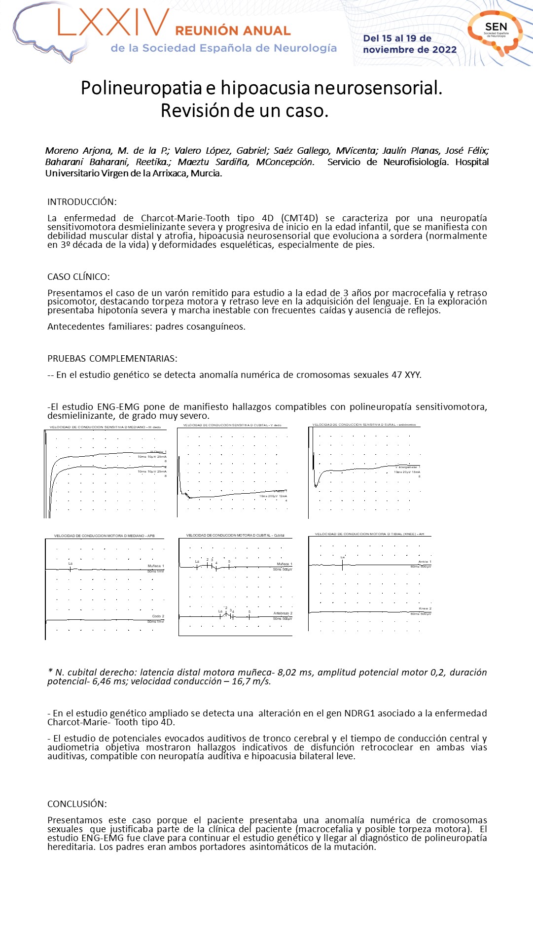 Polineuropatia e hipoacusia neurosensorial. Revisión de un caso