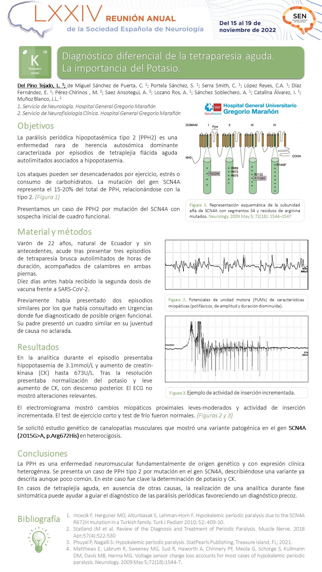 Diagnóstico diferencial de la tetraparesia aguda. La importancia del Potasio