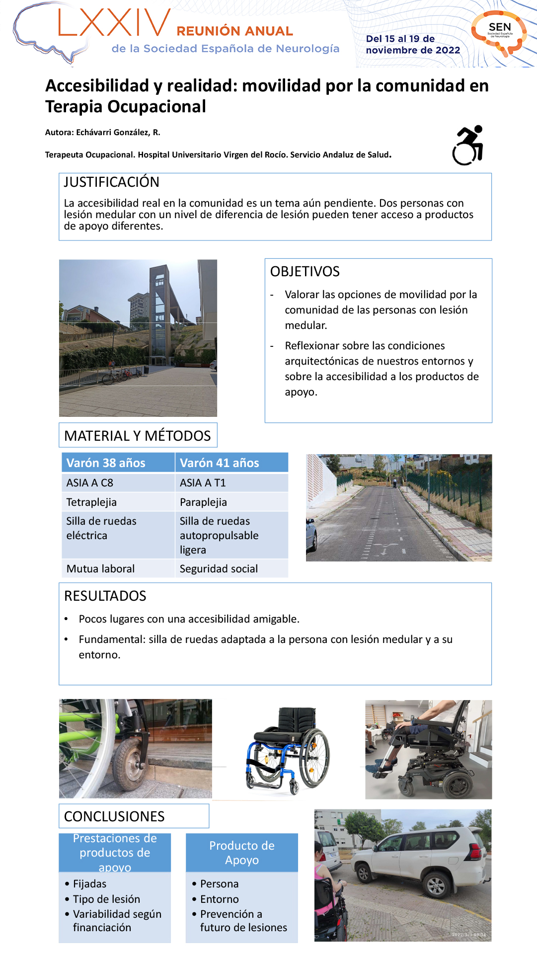 Accesibilidad y realidad: movilidad por la comunidad en Terapia Ocupacional