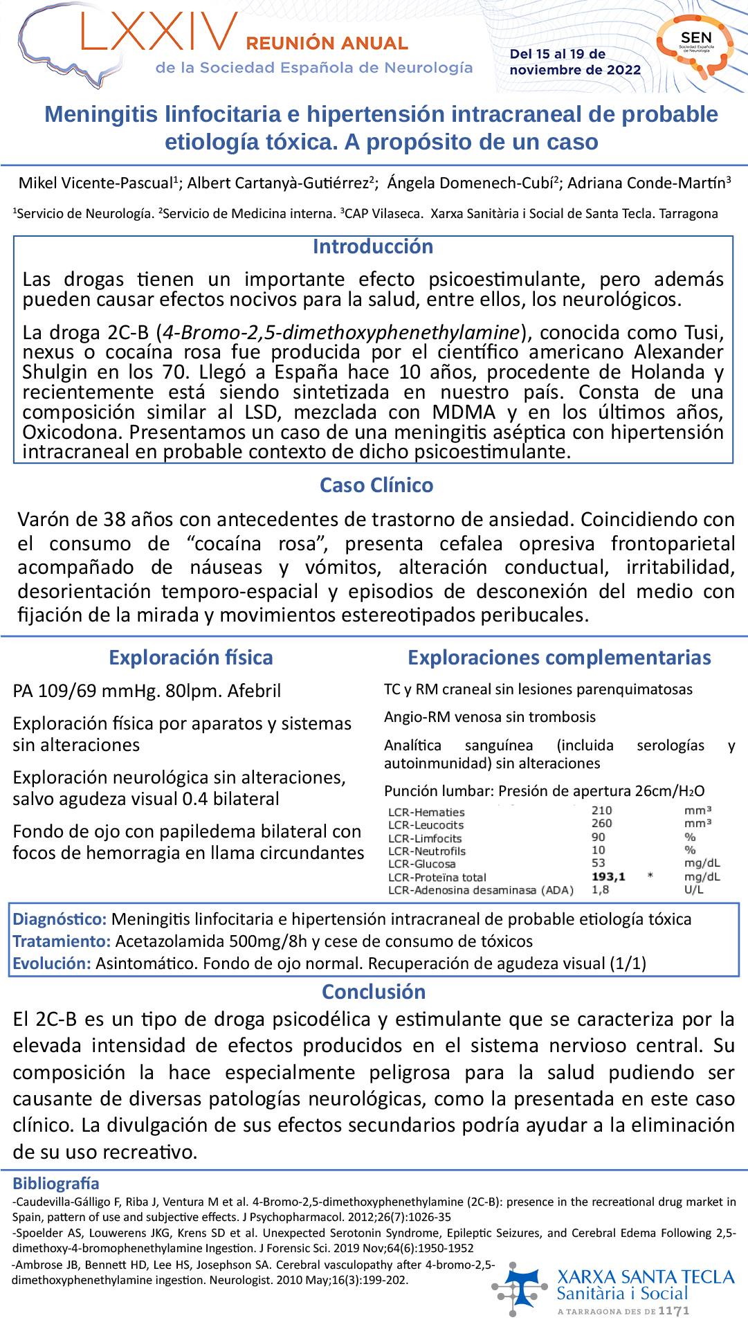 Meningitis linfocitaria e hipertensión intracraneal de probable etiología tóxica. A propósito de un caso