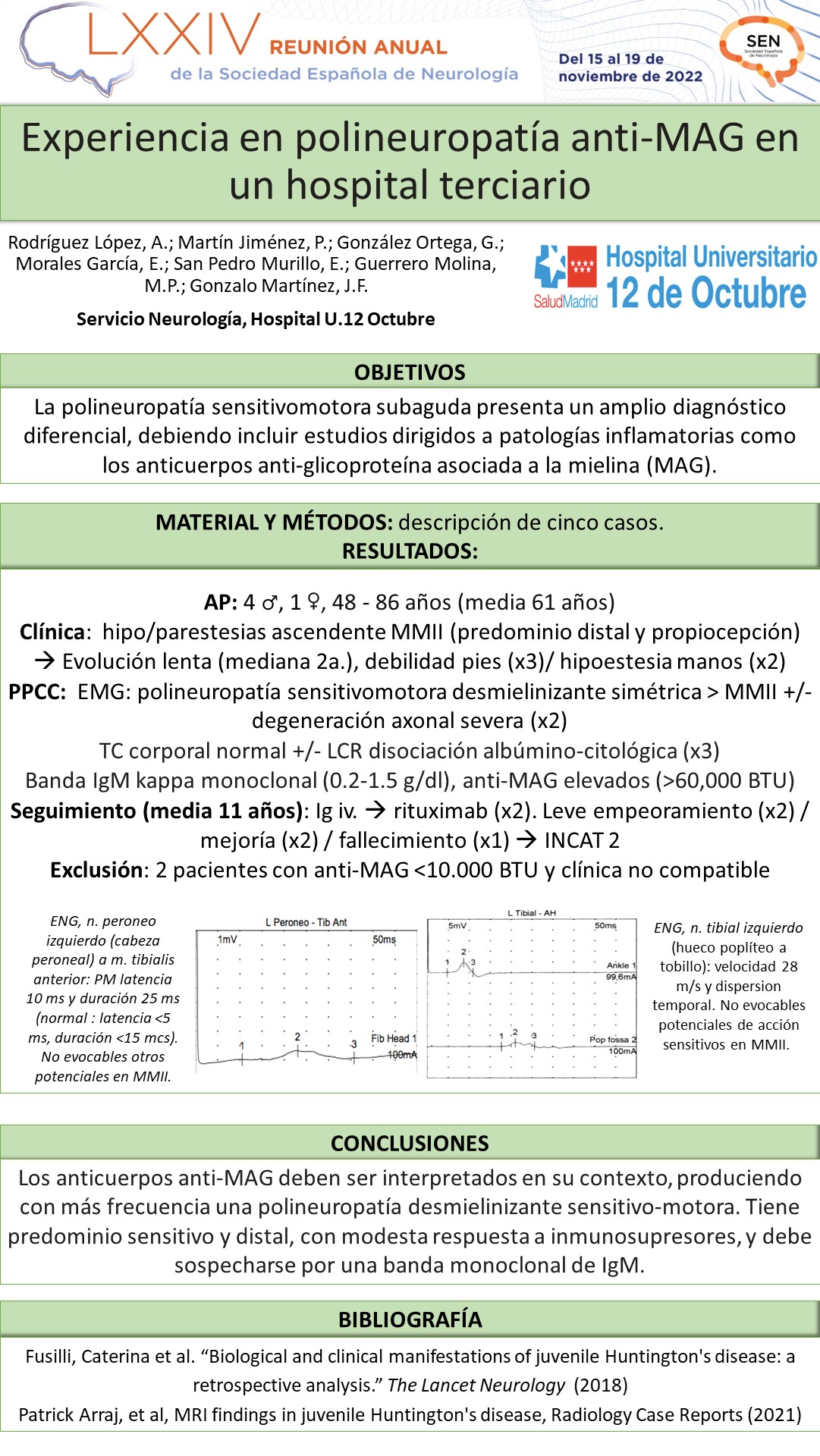 Experiencia en polineuropatía anti-MAG en un hospital terciario
