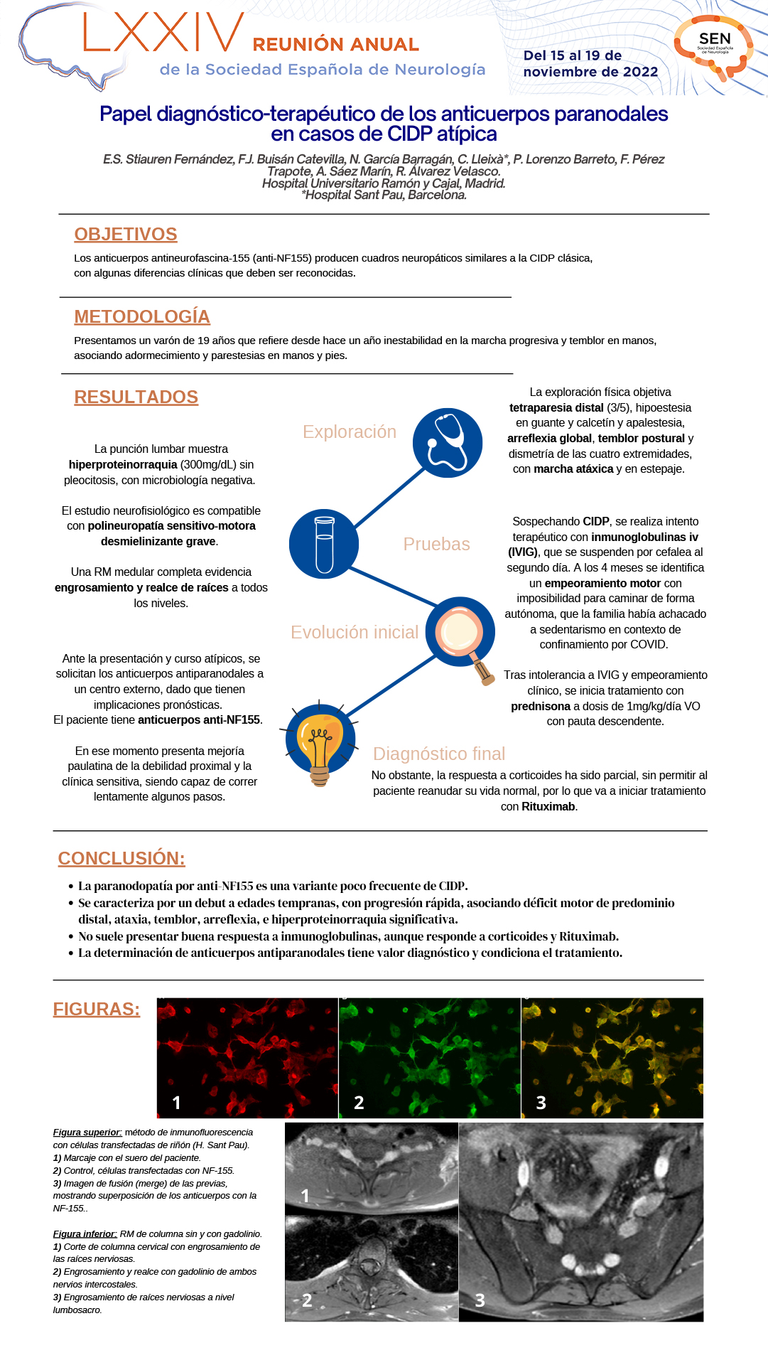 Papel diagnóstico-terapéutico de los anticuerpos paranodales en casos de CIDP atípica