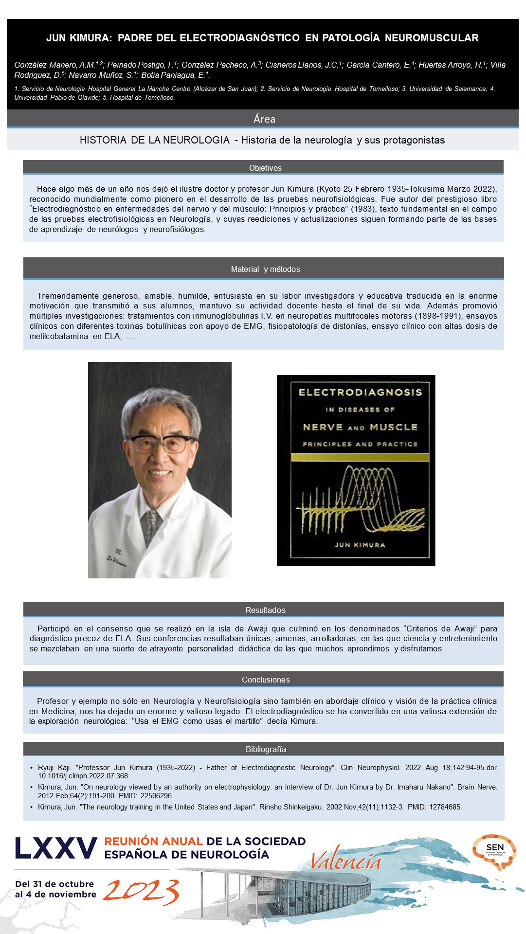 Jun Kimura: padre del electrodiagnóstico en patología neuromuscular
