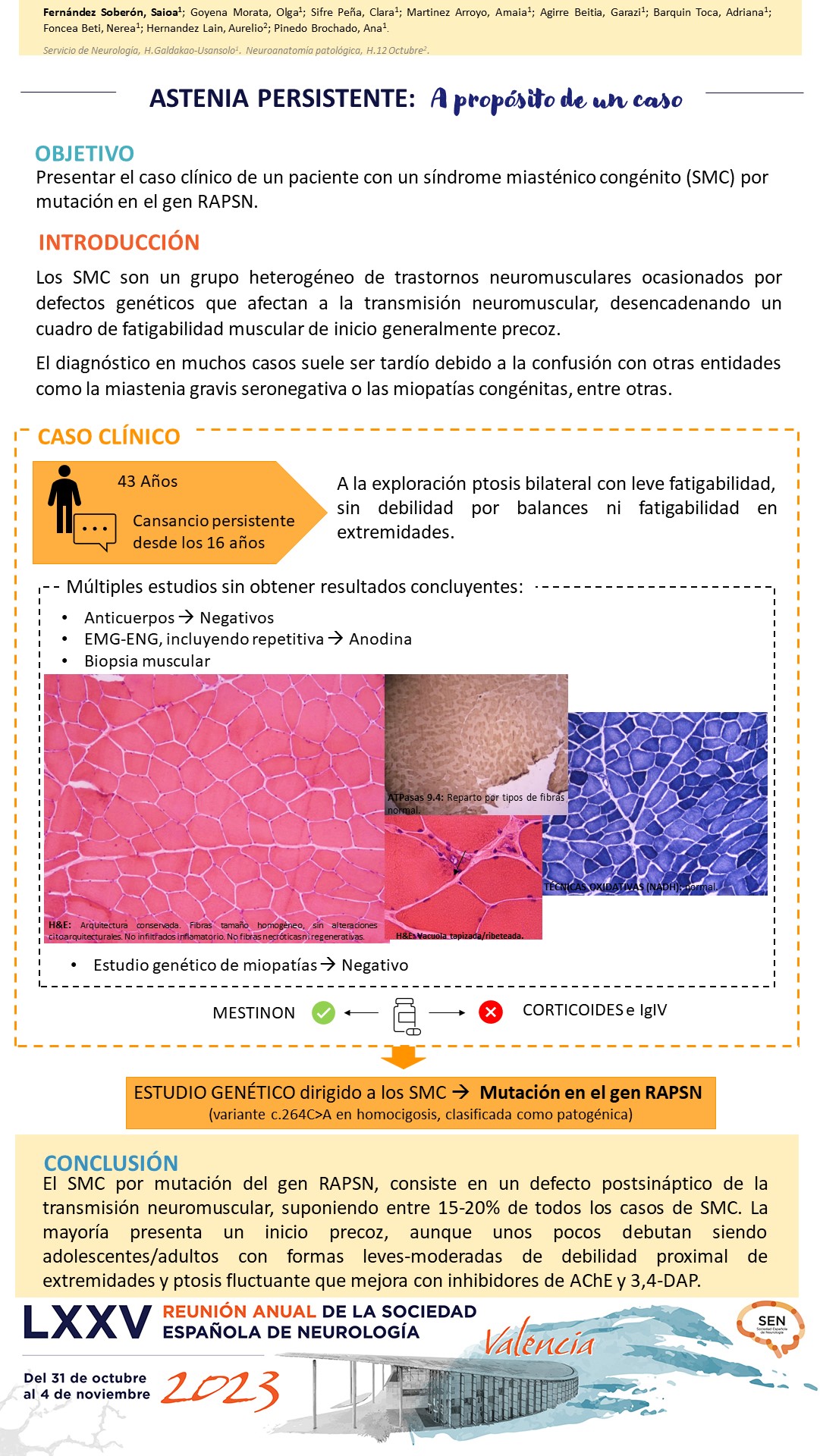 Astenia persistente: a propósito de un caso