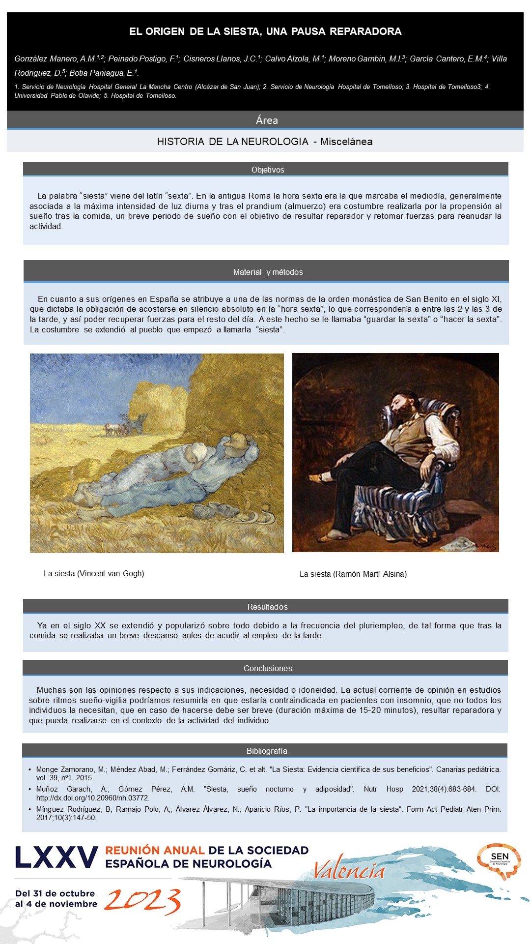 El origen de la siesta, una pausa reparadora