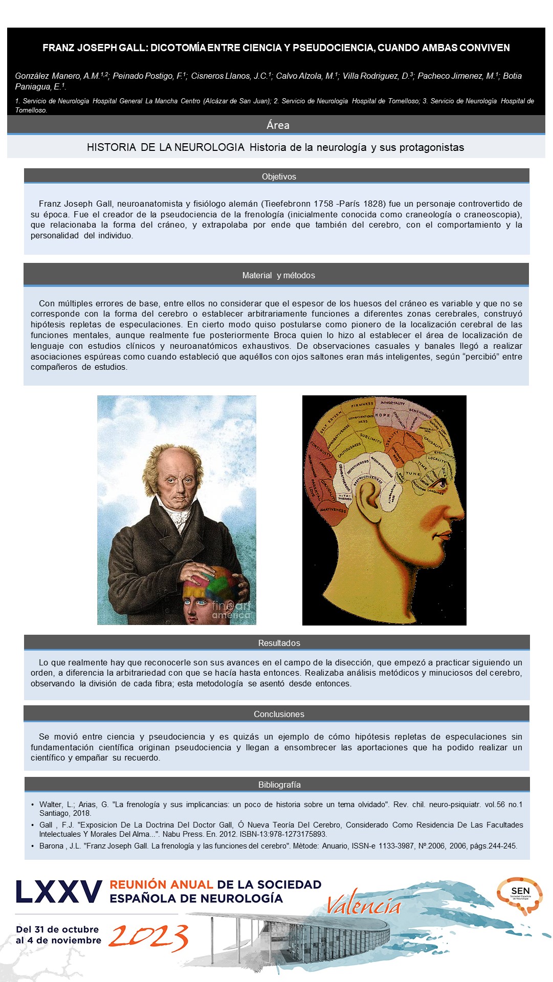 Franz Joseph Gall: dicotomía entre ciencia y pseudociencia, cuando ambas conviven