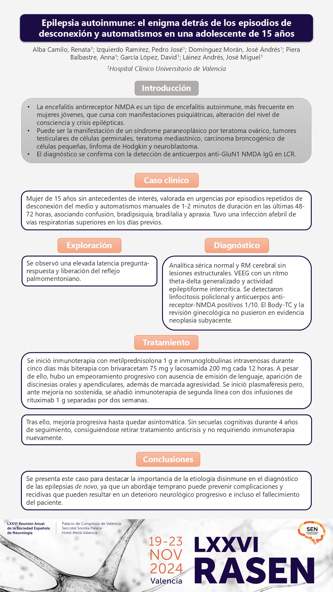 Epilepsia autoinmune: el enigma detrás de los episodios de desconexión y automatismos en una adolescente de 15 años
