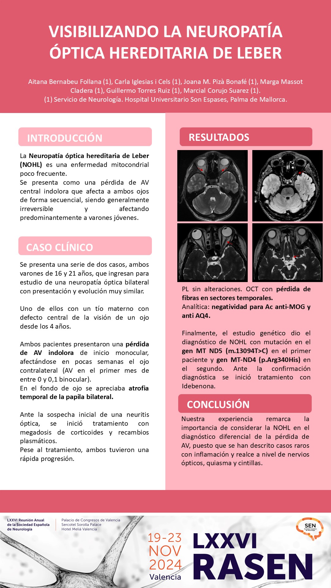 Visibilizando la Neuropatía Óptica Hereditaria de Leber