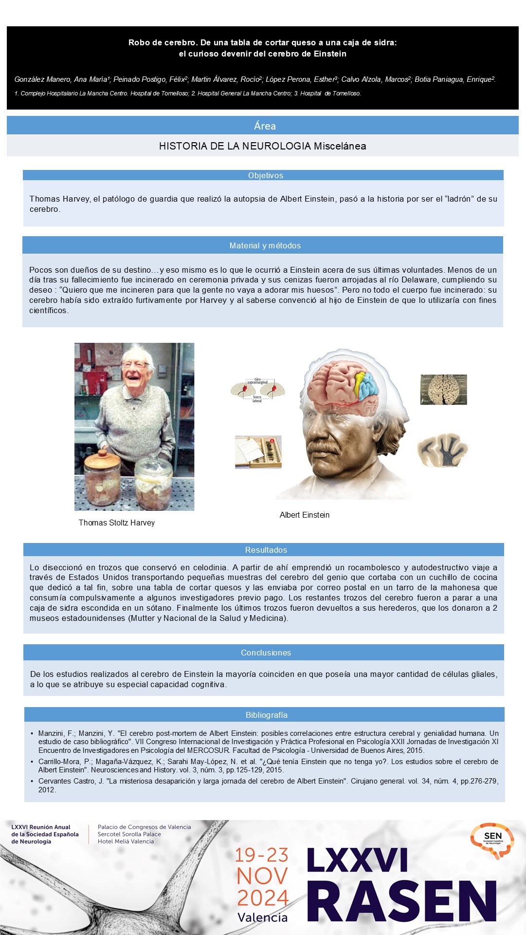 Robo de cerebro. De una tabla de cortar queso a una caja de sidra: el  curioso devenir del cerebro de Einstein