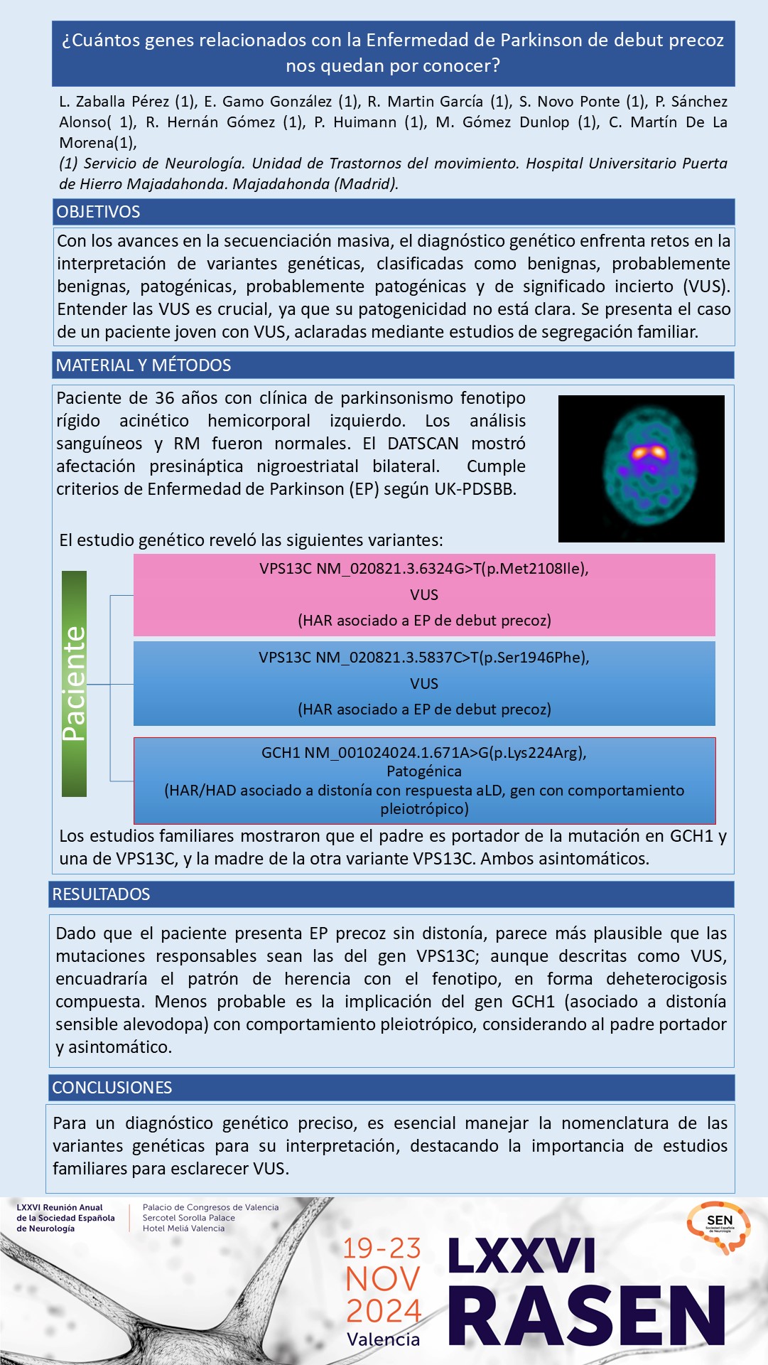 ¿Cuántos genes relacionados con la Enfermedad de Parkinson de debut precoz nos quedan por conocer? 